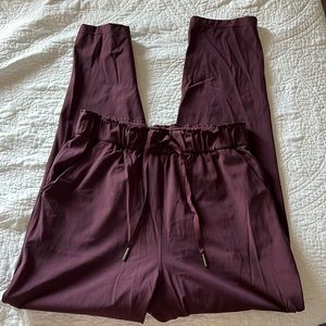 Lululemon Stretch High Rise Pants 7/8 Length